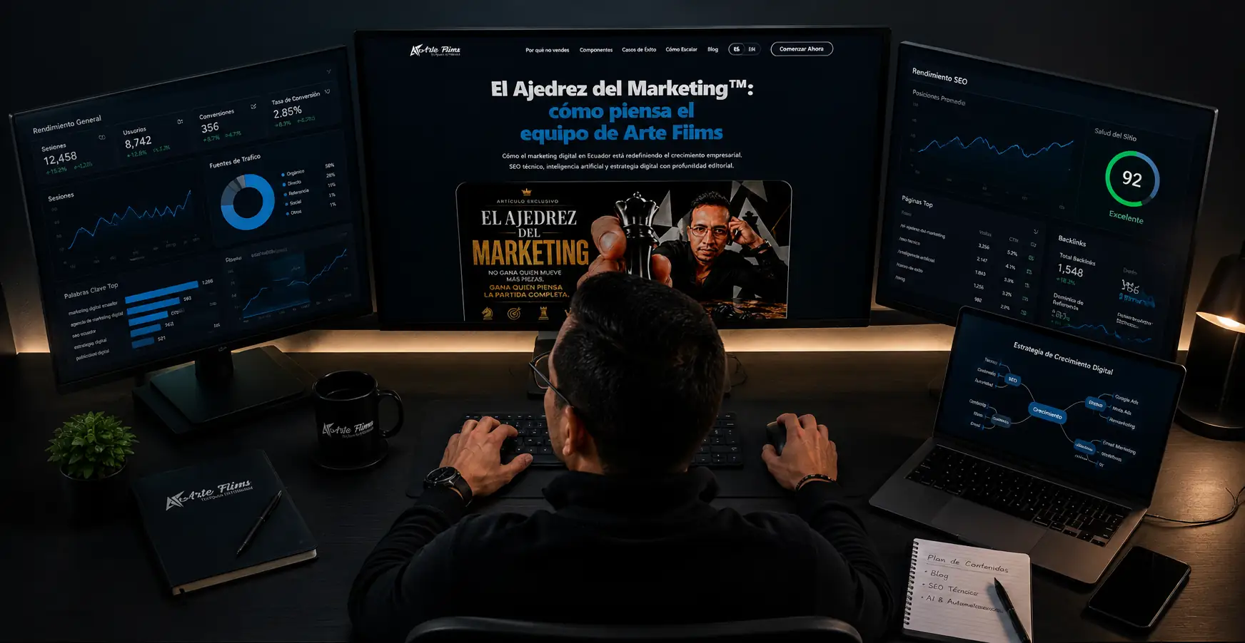 Estructura de código HTML Semántico y Arquitectura Web