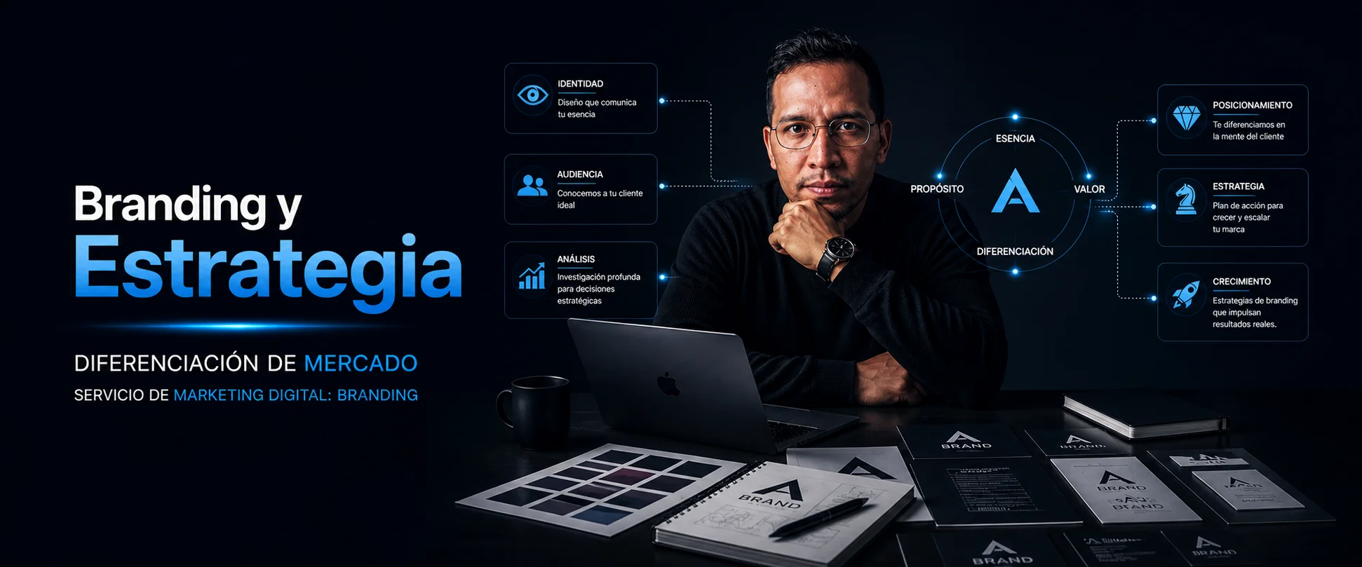 Branding y estrategia de marca para diferenciar negocios y aumentar autoridad en Ecuador
